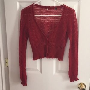 Anthropologie Knitted & Knotted Cardigan